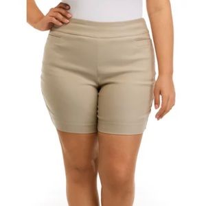 Kim Rogers high waisted trouser shorts